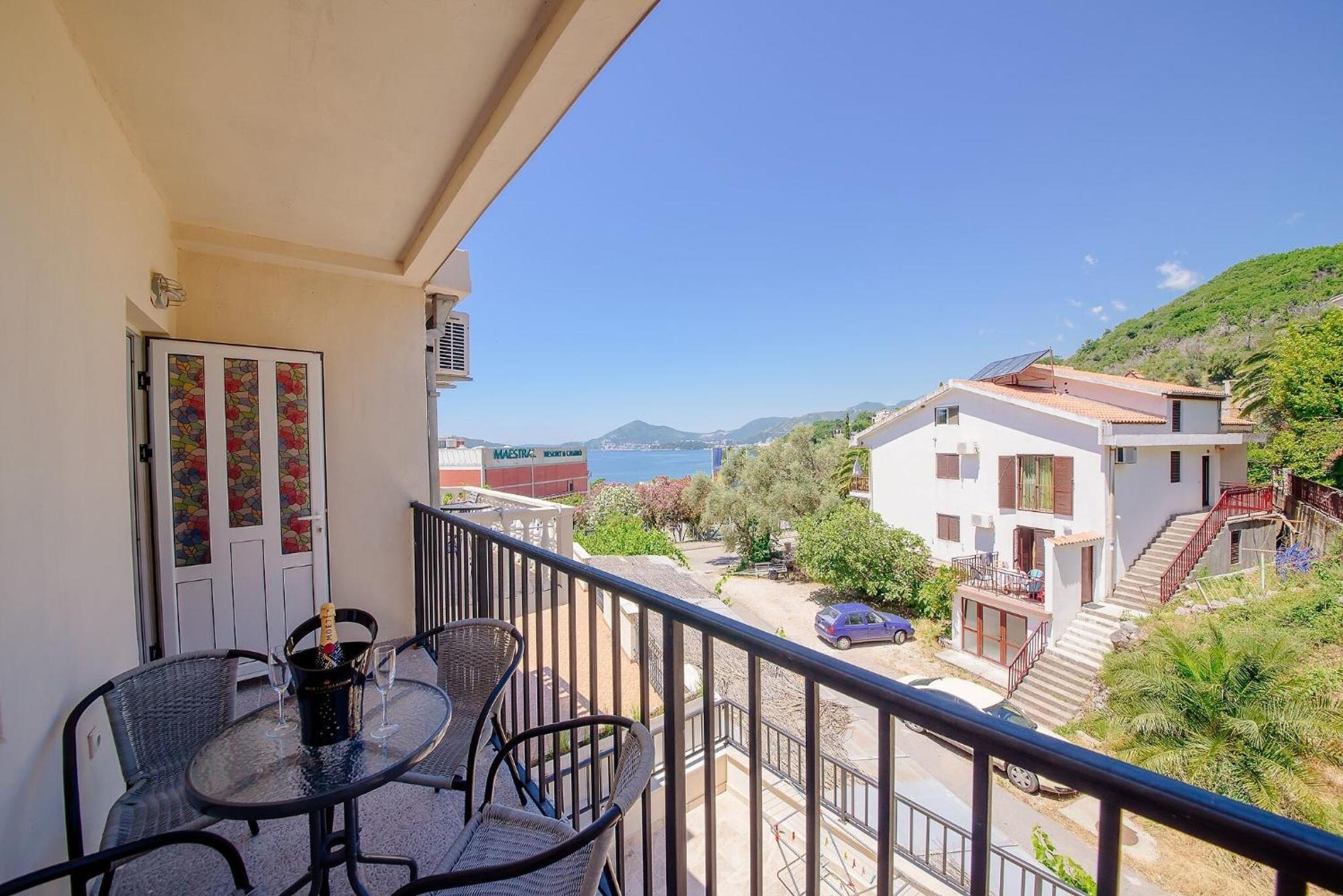 Guest House Przno Bay Sveti Stefan Kamer foto