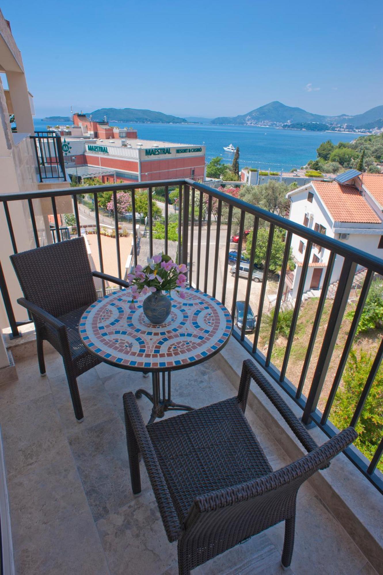 Guest House Przno Bay Sveti Stefan Kamer foto